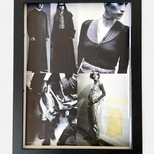 Maison Margiela Archive vintage photo framed poster 9x12